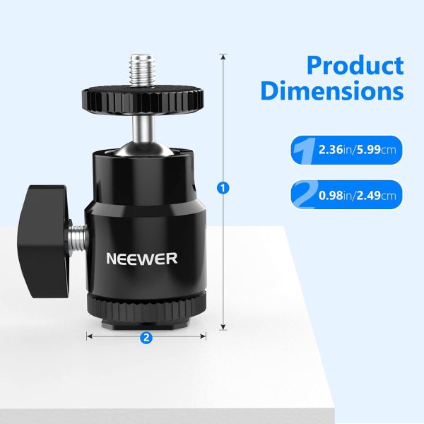 MINI CABEZAL DE BOLA NEEWER ST17 CON ZAPATA FRÍA - Imagen 5