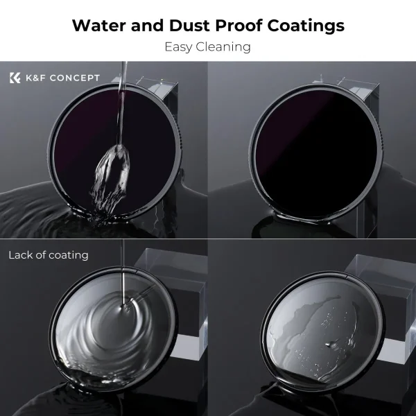 FILTRO SOLAR K&F CONCEPT 49MM ND100000 - Imagen 7