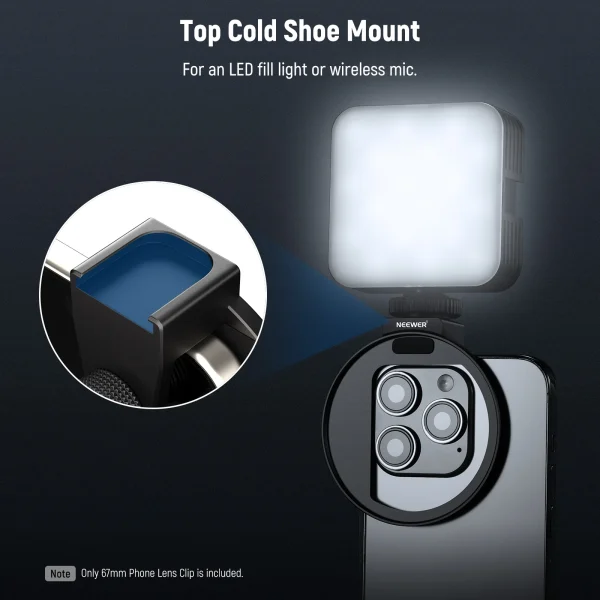 ADAPTADOR FILTRO 67MM PARA CELULAR NEEWER LA006 - Imagen 6