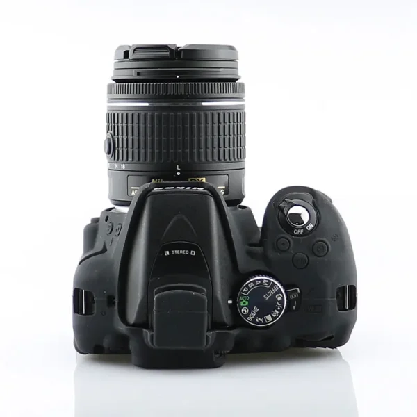 FUNDA SILICONA PARA NIKON D5300 NEGRA - Imagen 6