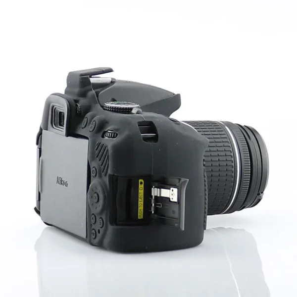 FUNDA SILICONA PARA NIKON D5300 NEGRA - Imagen 5