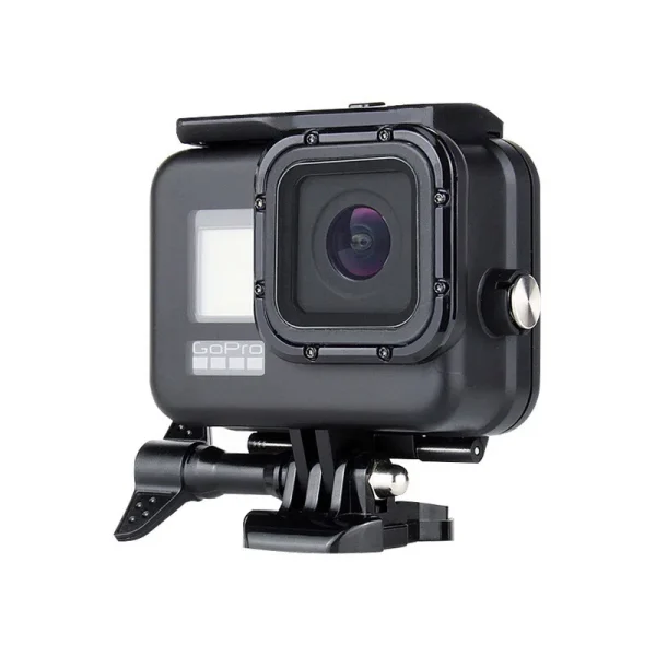 CARCASA SUMERGIBLE PARA GOPRO 9, 10, 11 & 12 NEGRA - Imagen 2