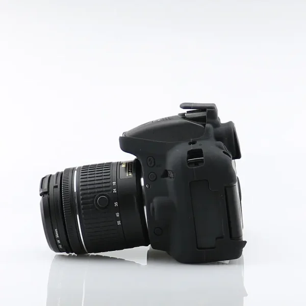 FUNDA SILICONA PARA NIKON D5300 NEGRA - Imagen 3