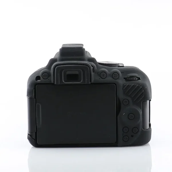 FUNDA SILICONA PARA NIKON D5300 NEGRA - Imagen 2