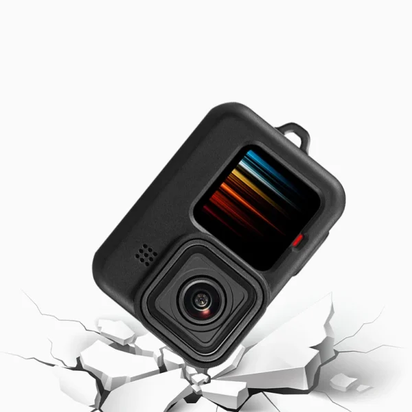 FUNDA SILICONA + TAPA PARA GOPRO 9 10 11 & 12 - Imagen 2