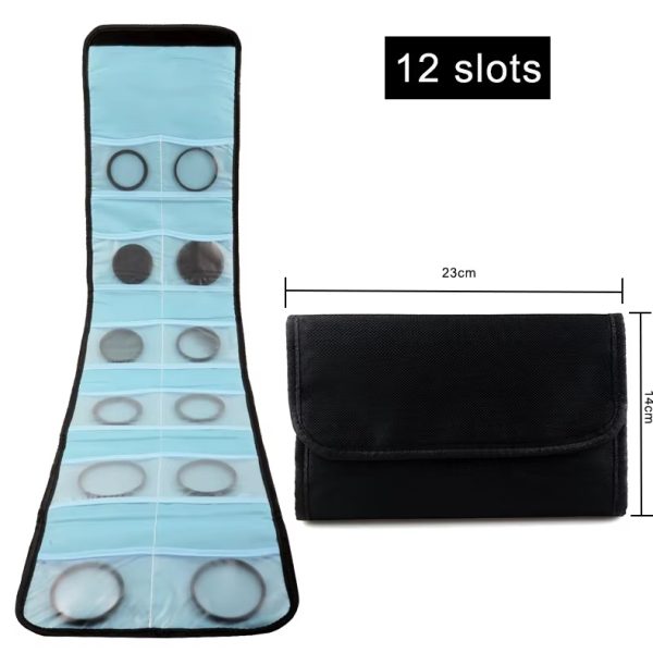 ESTUCHE PARA FILTROS 12 COMPARTIMIENTOS 39-86MM - Imagen 3