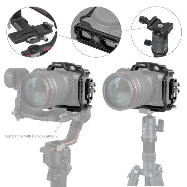 CAGE JAULA SMALLRIG CANON EOS R5, R5 C y R6 (3656) - Imagen 3