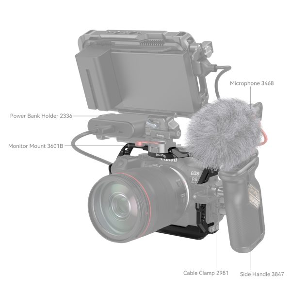 CAGE JAULA SMALLRIG CANON EOS R6 MARK II (4159) - Imagen 10