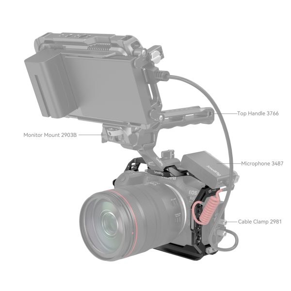 CAGE JAULA SMALLRIG CANON EOS R6 MARK II (4159) - Imagen 9