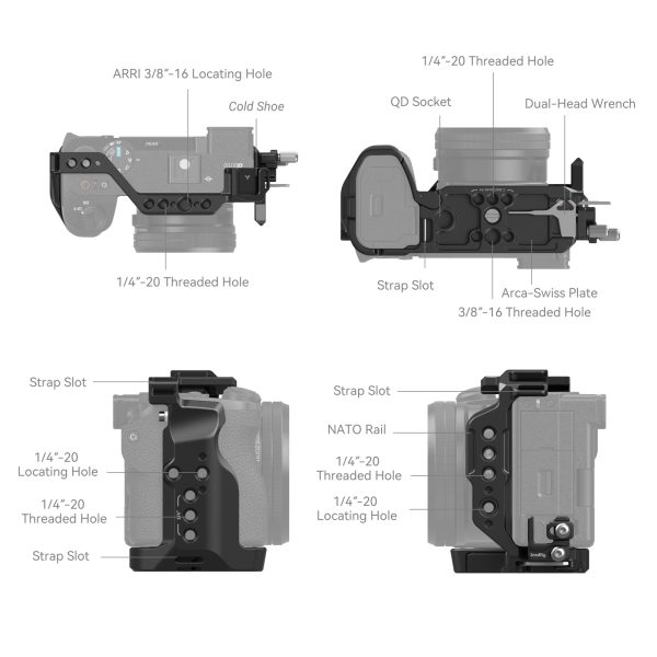 CAGE JAULA SMALLRIG SONY A6700 (4336) - Imagen 5