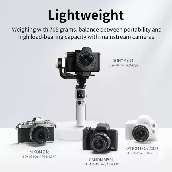 ESTABILIZADOR ZHIYUN-TECH CRANE M3S COMBO - Imagen 6