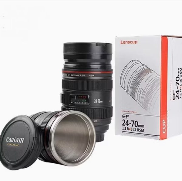 MUG TERMO LENTE 24-70 INTERIOR METALICO CANIAN - Imagen 3