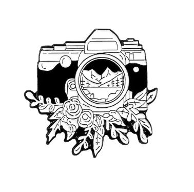 PIN METÁLICO DISEÑO CÁMARA (1680)