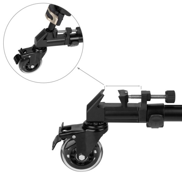DOLLY SMALLRIG PARA TRÍPODE UNIVERSAL (3986) - Imagen 4