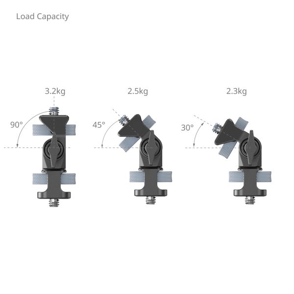 SOPORTE SMALLRIG DE MONITOR GIRATORIO E INCLINABLE CON TORNILLOS DE 1/4"-20 (4886) - Imagen 5