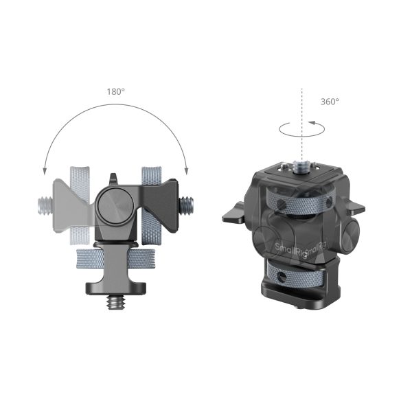 SOPORTE SMALLRIG DE MONITOR GIRATORIO E INCLINABLE CON TORNILLOS DE 1/4"-20 (4886) - Imagen 6
