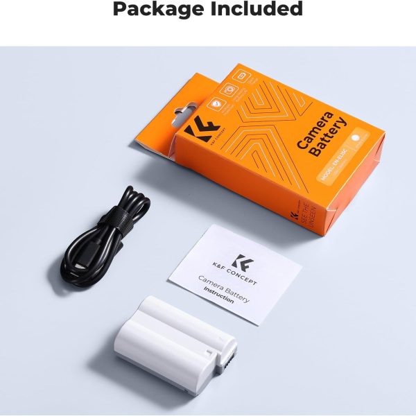 BATERÍA USB-C KF CONCEPT EN-EL15C NIKON 2600MAH - Imagen 7