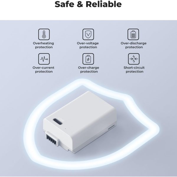 BATERÍA USB-C KF CONCEPT EN-EL25 NIKON 1250 MAH - Imagen 5