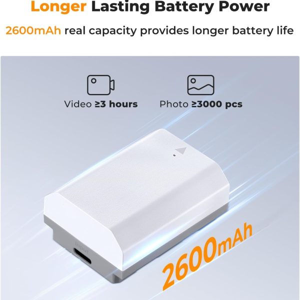 BATERÍA USB-C KF CONCEPT NP-FZ100 SONY 2600MAH - Imagen 2