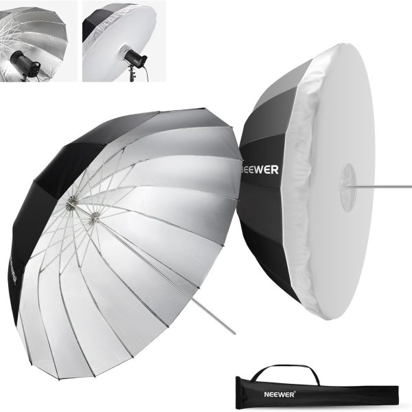 SOFTBOX PARAGUAS PARABÓLICO 180CM + TELA DIFUSORA