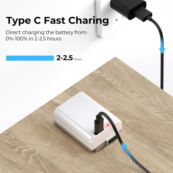 BATERÍA USB-C KF CONCEPT NP-FW50 SONY 1100MAH - Imagen 6