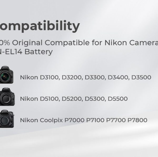 BATERÍA KF CONCEPT EN-EL14 ALTERNATIVA NIKON 1050 MAH - Imagen 4