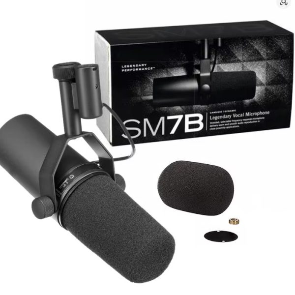 MICRÓFONO DINÁMICO CARDIOIDE SUNNY SM7B