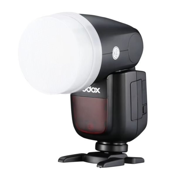 DIFUSOR PLÁSTICO BLANCO PARA FLASH V1 V1PRO V100 - Imagen 3