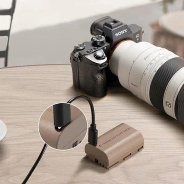 BATERÍA USB-C KF CONCEPT LP-E6NH CANON 2250 MAH - Imagen 4