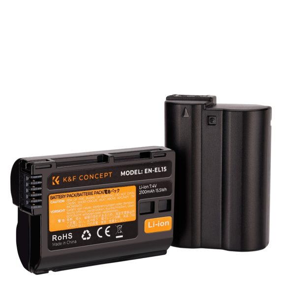 BATERÍA KF CONCEPT EN-EL15 NIKON 2100 MAH