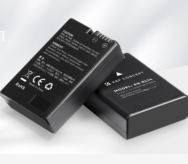 BATERÍA KF CONCEPT EN-EL14 ALTERNATIVA NIKON 1050 MAH - Imagen 3