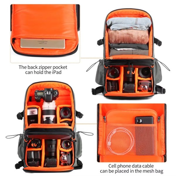 MOCHILA + BOLSO KF CONCEPT IMPERMEABLE KF13.107 - Imagen 4