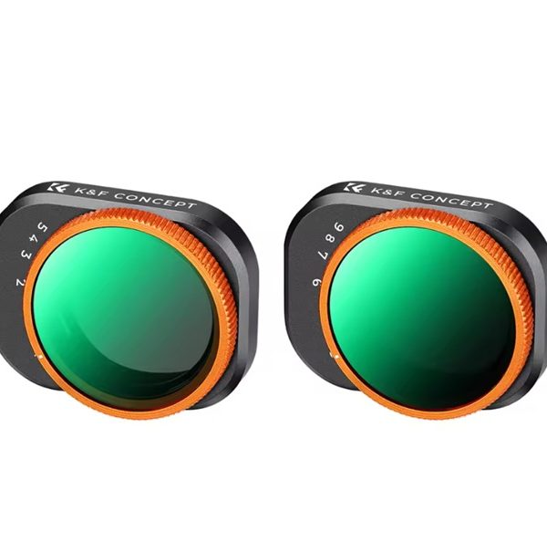 KIT FILTRO ND2-32 ND32-512 VARIABLE KF CONCEPT PARA DRONE DJI MINI 4 PRO
