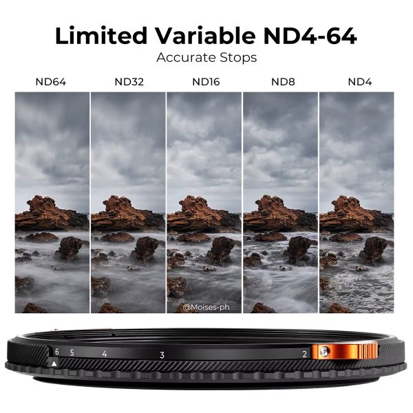 FILTRO KF CONCEPT 49MM VND+CPL NANO-X ND4-ND64 - Imagen 3