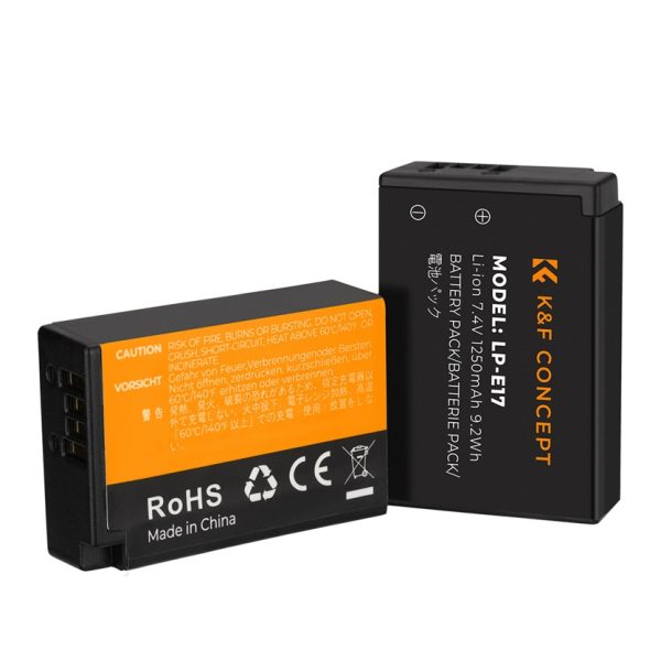 BATERÍA KF CONCEPT LP-E17 CANON 1250MAH