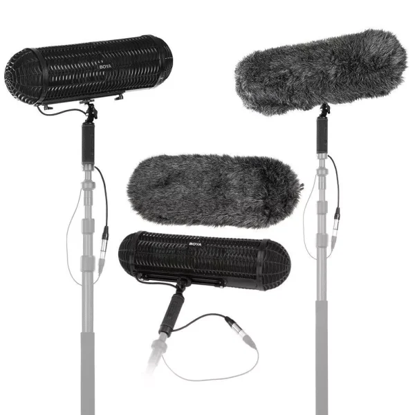 SISTEMA DE SUSPENSIÓN PARA MICRÓFONO AMBIENTAL BOYA BY-WS1000 - Imagen 3