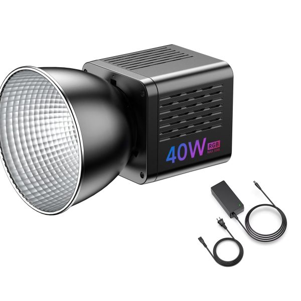 CAÑÓN LED ULANZI L024 40W RGB COMPACTO 40W + ADAPTADOR CORRIENTE - Imagen 13