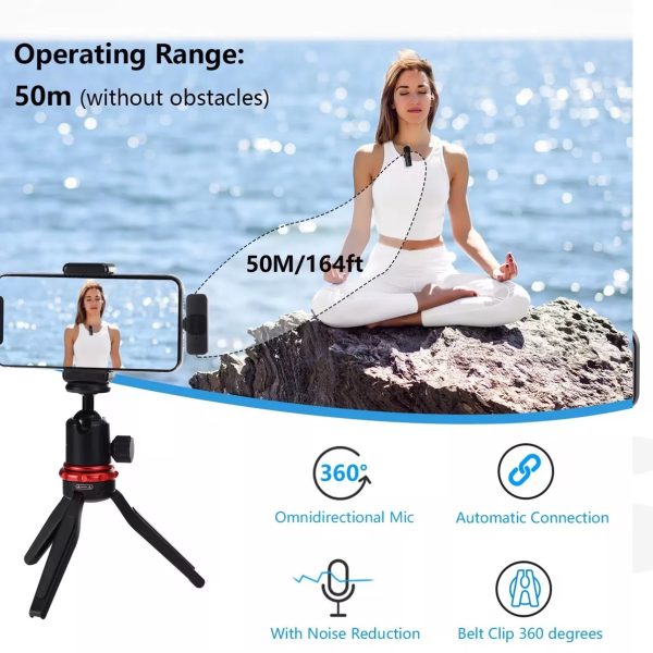 MICROFONO LAVALIER BOYA BY-V20 USB C - Imagen 2