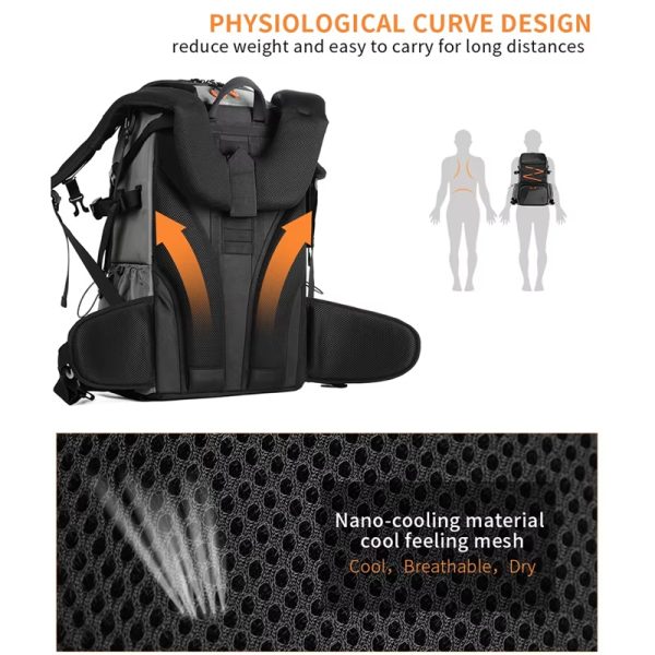 MOCHILA + BOLSO KF CONCEPT IMPERMEABLE KF13.107 - Imagen 3