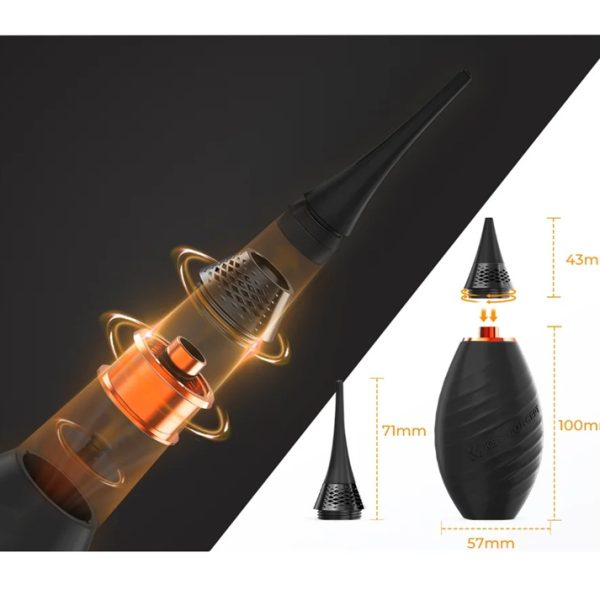 KIT PERA LIMPIEZA + 3 PAÑOS MICROFIBRA KF CONCEPT - Imagen 3