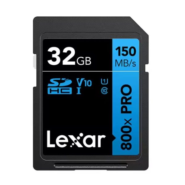 TARJETA SD LEXAR PROFESSIONAL 800X PRO 32GB