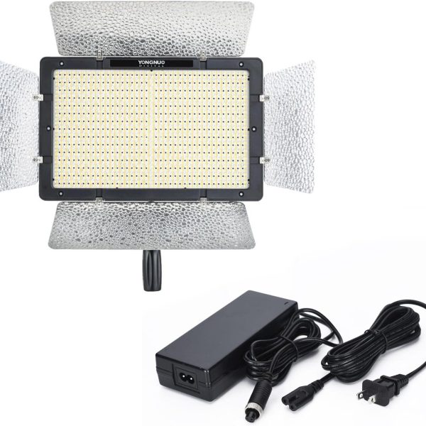 FOCO LED YONGNUO YN1200 BICOLOR 3200K-5500K + FUENTE ALIMENTACIÓN