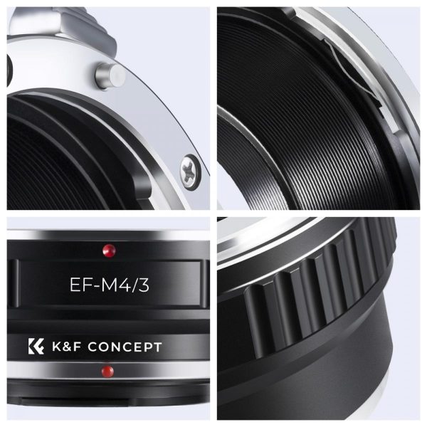 KF CONCEPT ADAPTADOR MONTURA M4/3-EF/EFS LENTES CANON EF/EFS EN MONTURA M4/3 MANUAL - Imagen 4