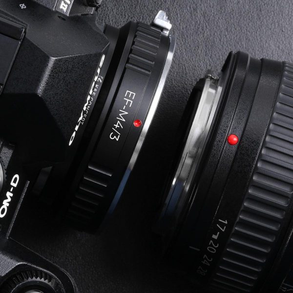 KF CONCEPT ADAPTADOR MONTURA M4/3-EF/EFS LENTES CANON EF/EFS EN MONTURA M4/3 MANUAL - Imagen 8