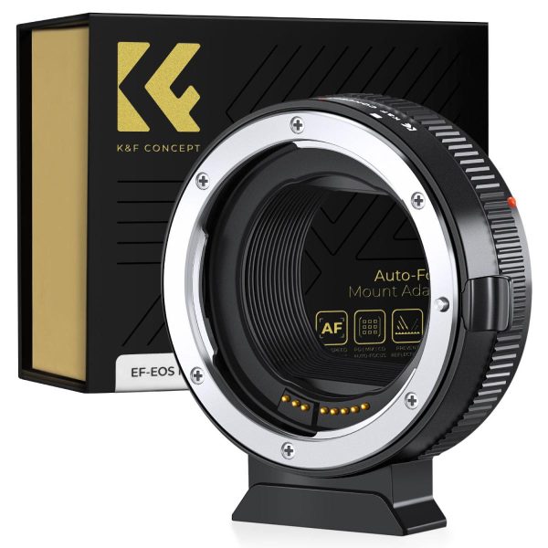 KF CONCEPT ADAPTADOR MONTURA CANON EF/EFS A CANON R CON AUTOFOCO EF/EFS-R