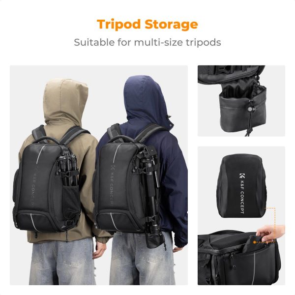 MOCHILA + BOLSO KF CONCEPT IMPERMEABLE KF13.164V1 - Imagen 5