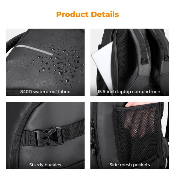 MOCHILA + BOLSO KF CONCEPT IMPERMEABLE KF13.164V1 - Imagen 6