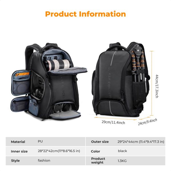MOCHILA + BOLSO KF CONCEPT IMPERMEABLE KF13.164V1 - Imagen 7