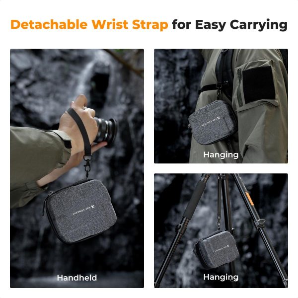 BOLSO IMPERMEABLE PARA FILTROS HASTA 95MM 10 ESPACIOS KF CONCEPT - Imagen 4