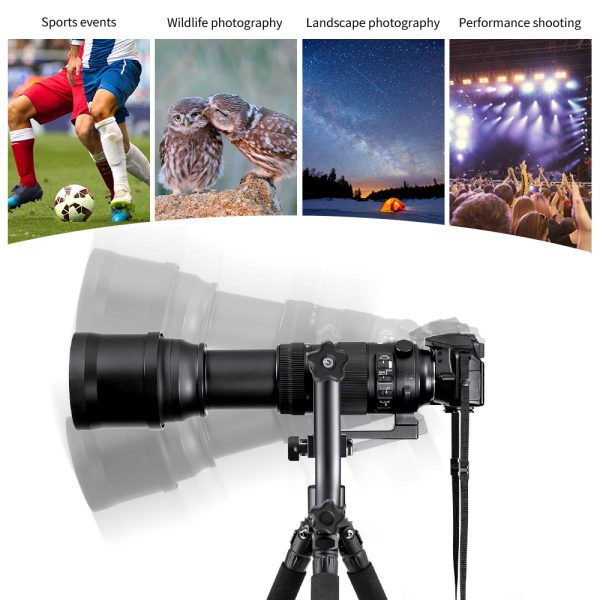 KF CONCEPT CABEZAL CARDÁN PANORÁMICO 360 GRADOS ALEACIÓN ALUMINIO - Imagen 3